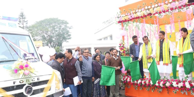 Chief Minister Manik Saha launched mobile veterinary ambulatory vans