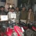 Police seized large quantity of foreign liquor and bike lifters along with motorcycles