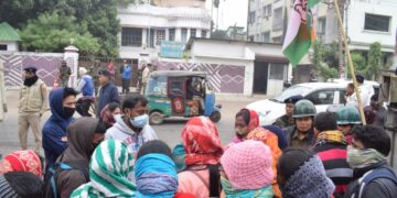 Tension over vandalism of Congress flag in Deputy Chief Minister’s Assembly constituency