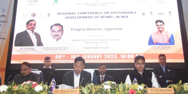 Ministry of Small and Medium Industries has allocated additional Rs 8000 crore for North-East in the current financial year: Narayan Rane