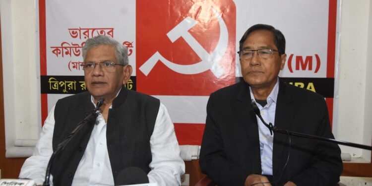 Defeat of BJP in Tripura is the main goal, CPM agreed to alliance with Congress and Tipra Motha