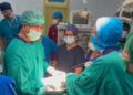 Tripura CM Dr. Manik Saha performs Oral Cystic Lesion surgery