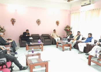 The delegation of the Election Commission held a meeting with the leadership of the political parties