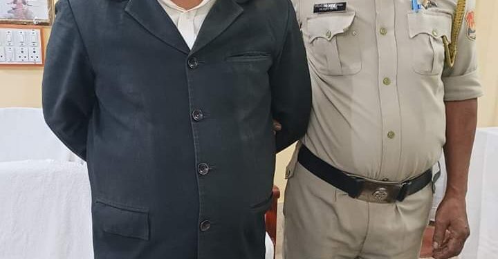 Police caught absconded thief