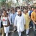 Congress & CPIM jointly conduct rally on demand of ‘My Vote, My Right’ & ‘Stop Poll Violence’
