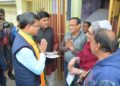 CM on door to door campaign