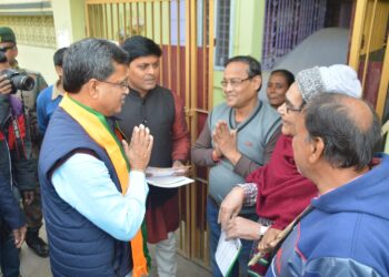 CM on door to door campaign