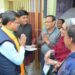 CM on door to door campaign