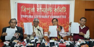 The Left Front announced the list of candidates in agreement with the Congress