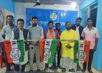 Disruption in Congress, Sonamura Congress president Arjun Majumder’s son Pintu Majumder joins Trinamool Congress