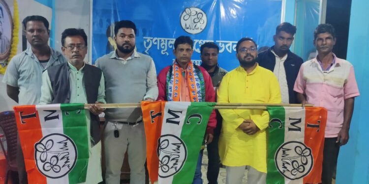 Disruption in Congress, Sonamura Congress president Arjun Majumder’s son Pintu Majumder joins Trinamool Congress