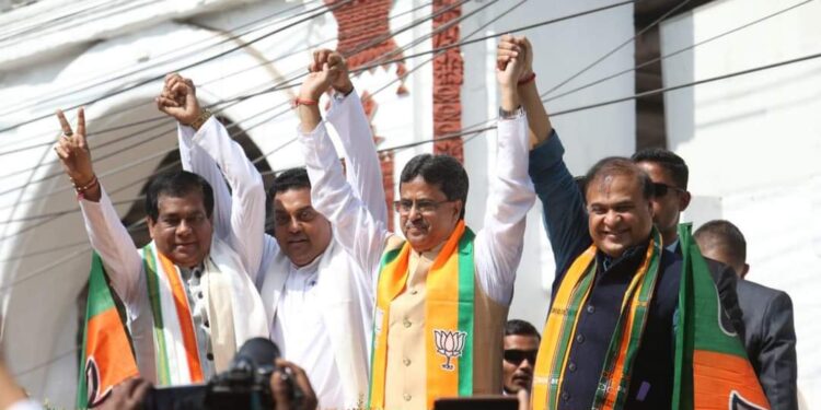 CM Dr. Manik Saha filed nomination for Assemmbly Election 2023