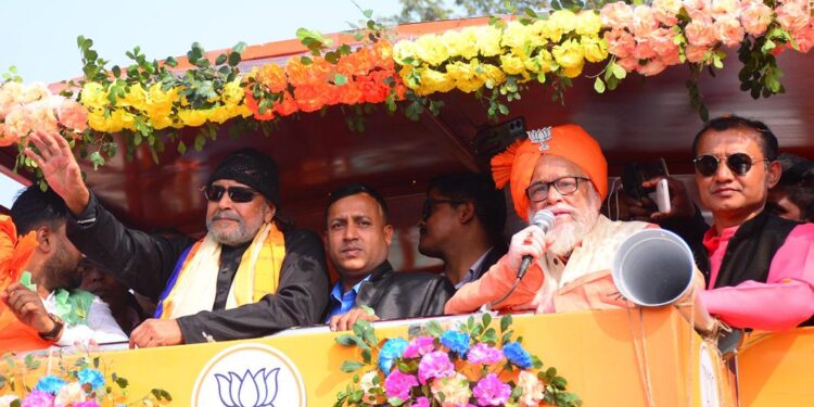 Mithun Chakraborty campaign for BJP