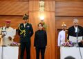 The Chief Justice of the High Court took oath