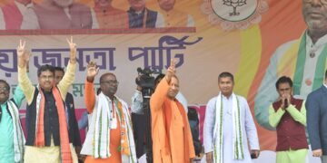 Development in Tripura has gained momentum under BJP rule, so Congress has started conspiracy with CPM: Yogi Adityanath