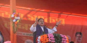 Left Front and Congress have joined forces not for the welfare of the people but for survival in Tripura: JP Nadda