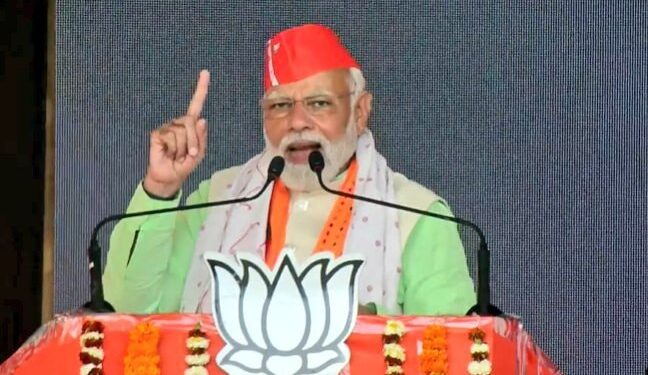 Tripura’s target is clear, double engine government again: PM Modi