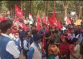 CPM and Congress gherao police station