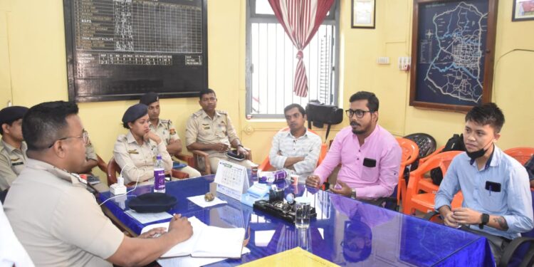 All-party meeting chaired by Sadar Divisional Police Officer