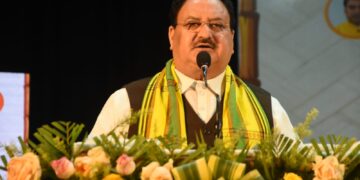 Unnata Tripura Shrestha Tripura Sankalp Patra 2023 unveiled by JP Nadda