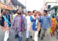 Kunal Ghosh campaigning in support of the candidates