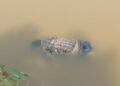 Body recovered from pond, wife and son arrested