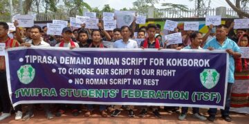 TSF stages protest in front of Secretariat