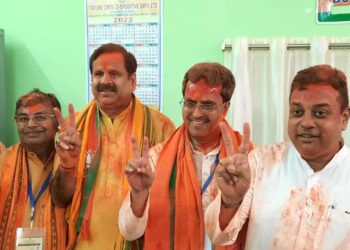 The victory was possible for the executives:  Dr. Manik Saha