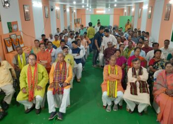 BJP’s preparatory meeting for the oath taking ceremony