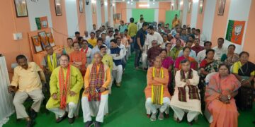 BJP’s preparatory meeting for the oath taking ceremony