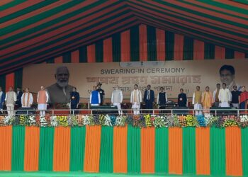 In the presence of Prime Minister Modi, Shah, Nadda took oath as Chief Minister in Tripura