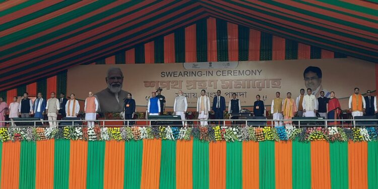 In the presence of Prime Minister Modi, Shah, Nadda took oath as Chief Minister in Tripura
