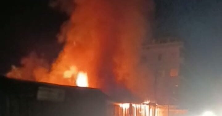 Devastating Fire Inc­ident Destroyed 10 Shops.​ ​ ​ ​ ​ ​