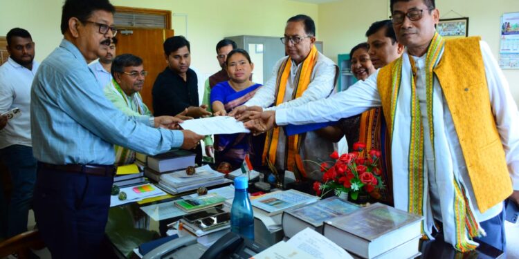 Gopal Roy and Bishwabandhu Sen filed their nomination papers for Speaker