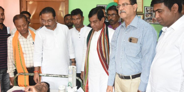 Blood donation camp held in Natun  Nagar