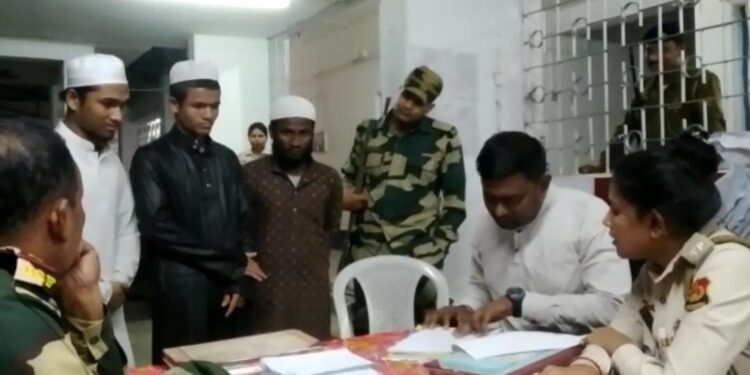 Three Rohingya detained