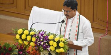 The oath taking ceremony was held