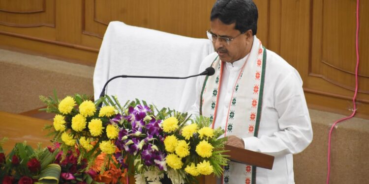 The oath taking ceremony was held