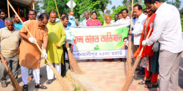 Swachh Bharat and tree plantation as part of Social Justice Week programme