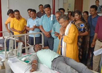 TET Passed Newly Appointed Teachers organizes blood donation camp