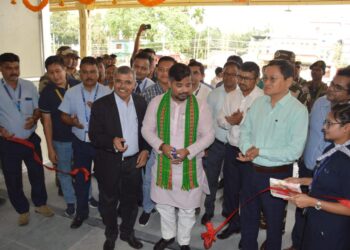 Inauguration of new cargo complex at Maharaja Bir Bikram Airport