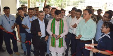 Inauguration of new cargo complex at Maharaja Bir Bikram Airport