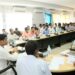 Review meeting under the leadership of the minister