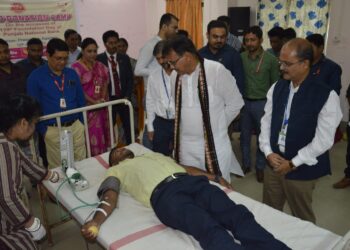 Blood donation should be a social responsibility of people: Finance Minister