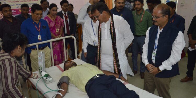 Blood donation should be a social responsibility of people: Finance Minister