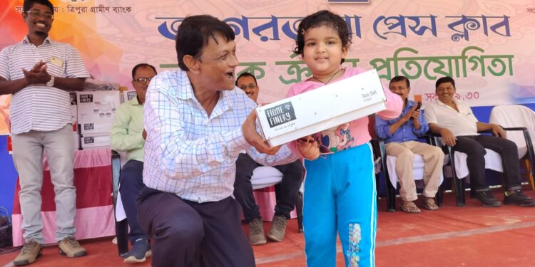 Annual sports competition organized by Agartala Press Club