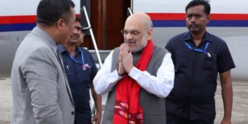 Union Home Minister arrived at Lengpui Airport