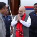 Union Home Minister arrived at Lengpui Airport