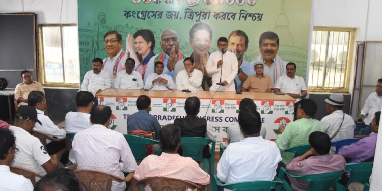 Announcing Congress’ program of non-violence and loyalty against BJP’s conspiracies and terrorism