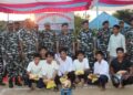 71 BN CRPF ORGANIZED VOLLEY BALL TOURNAM­ENT.